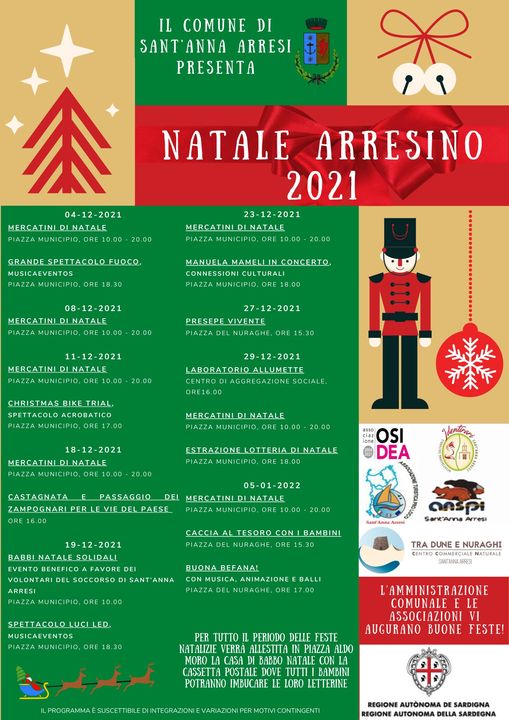 Natale S.Anna Arresi 2021